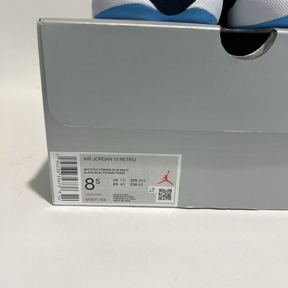 Nike Shoes Air Jordan 13 Retro “Obsidian/Powder Blue” 2024